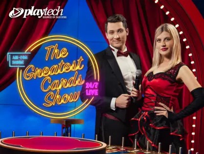 Play The Greatest Cards Show Live slot by Playtech on coolbet-no.eu