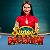 Live Shows logo of Super 8 Baccarat from Pragmatic Play at Coolbet